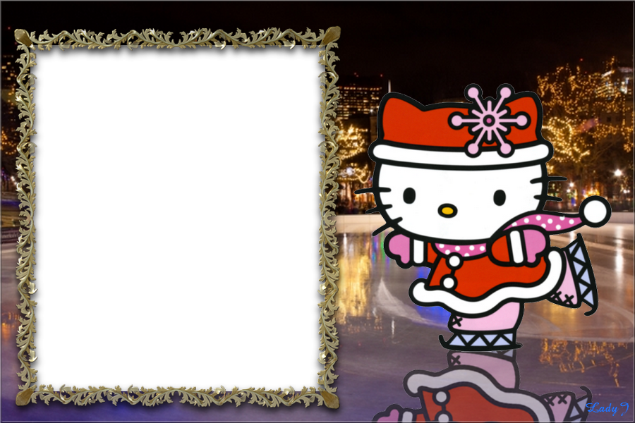 Hello Kitty korcsojázik karácsonyos ruhában